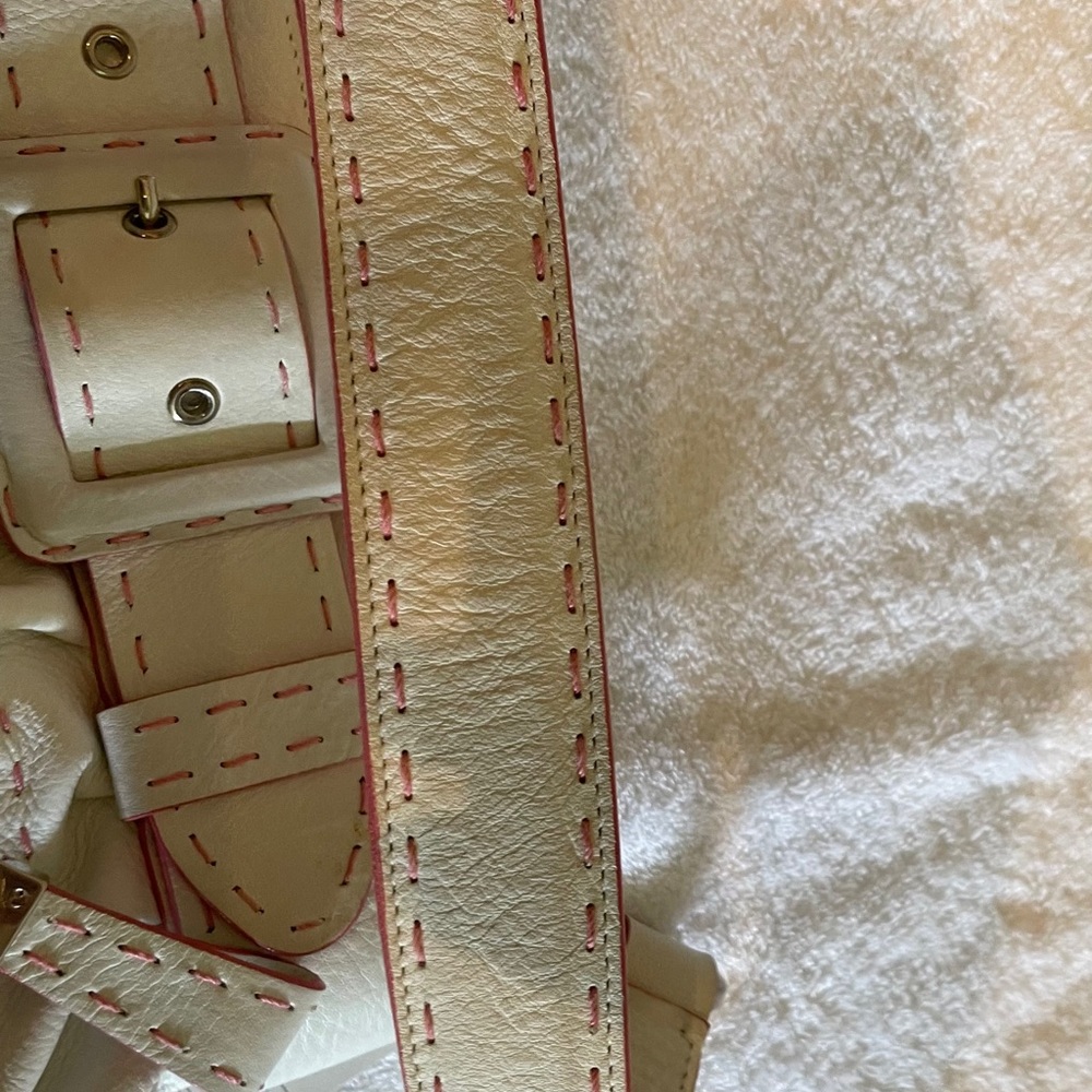 Moschino white leather handbag - Picture 5 of 11